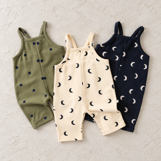 総柄あったかサロペット
