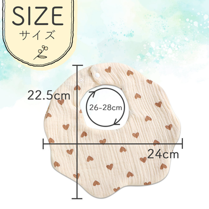 6重ガーゼスタイ3枚セット