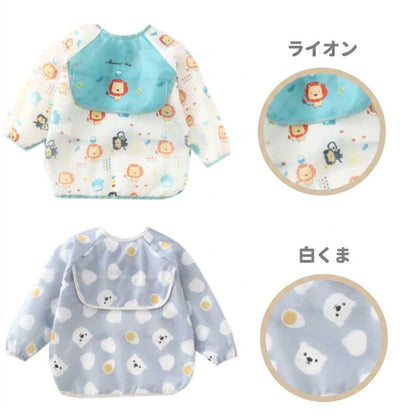胸ポケットお食事エプロン