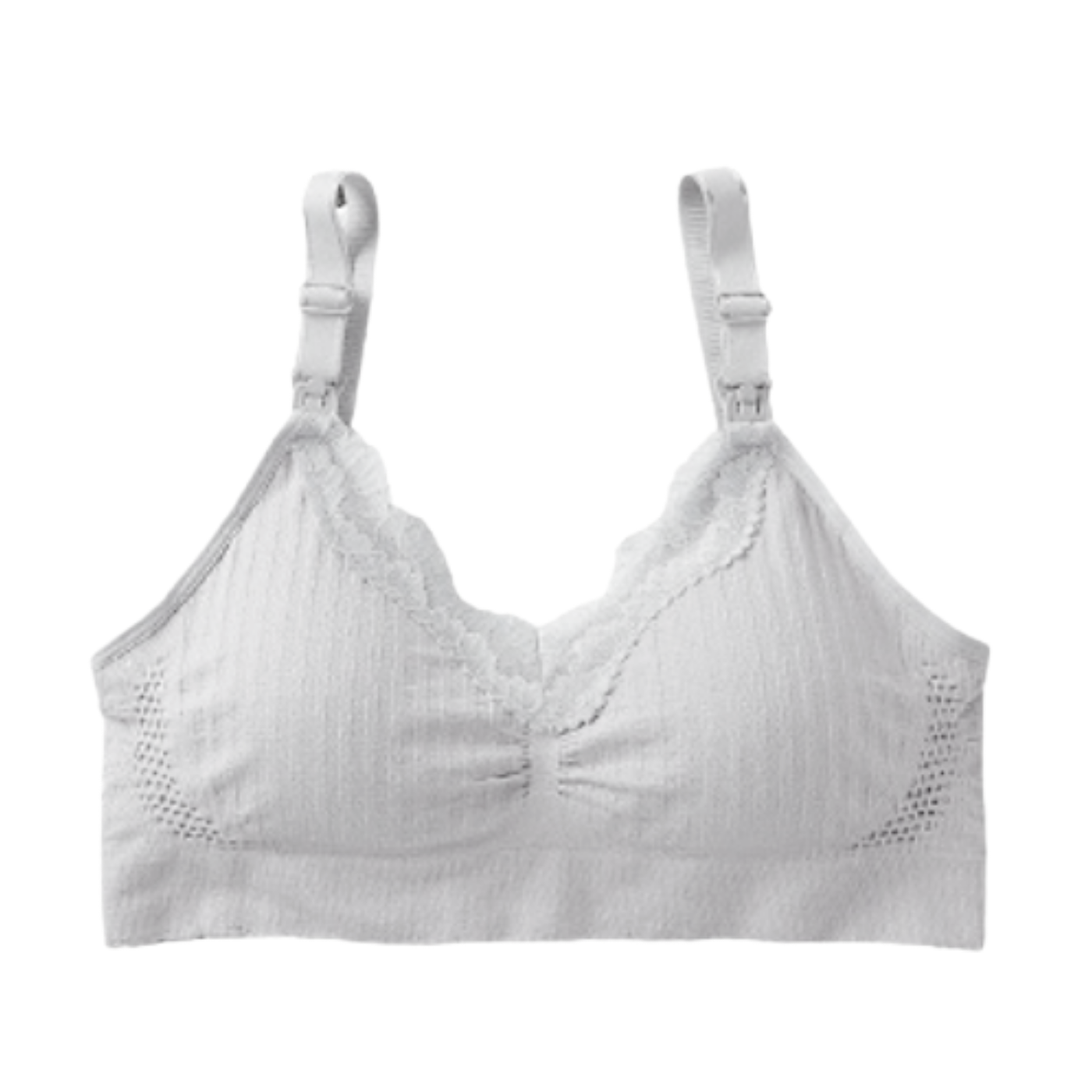 前開き肩ストラップ授乳ブラ