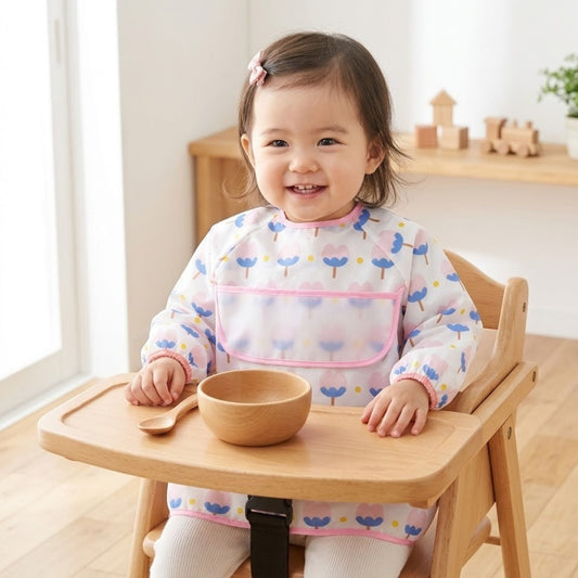 胸ポケットお食事エプロン