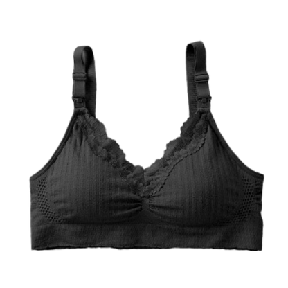 前開き肩ストラップ授乳ブラ