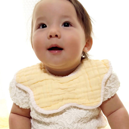 無地ガーゼスタイ5枚セット