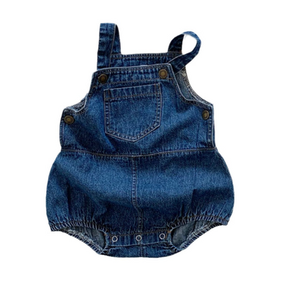 ベビーデニムサロペット