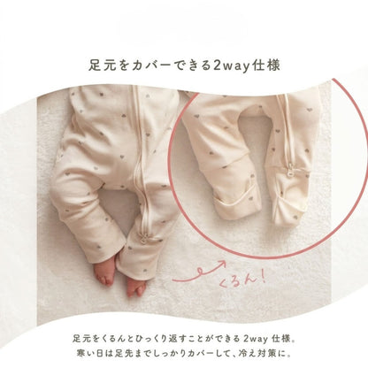 チャック付きリブロンパース