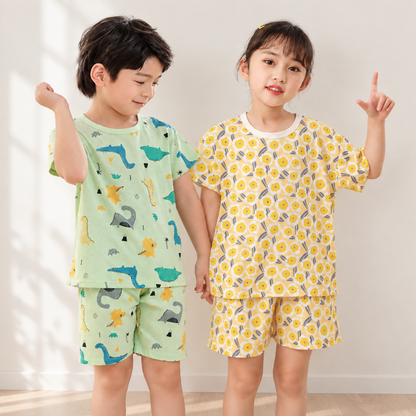 キッズ半袖メッシュパジャマ
