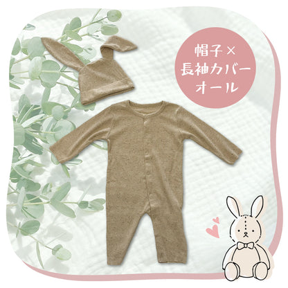 うさ耳ロンパース