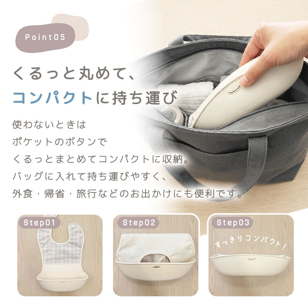 防水シリコンポケットエプロン