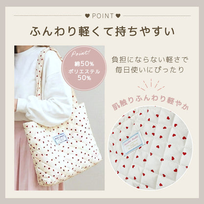 キルトトートバッグ