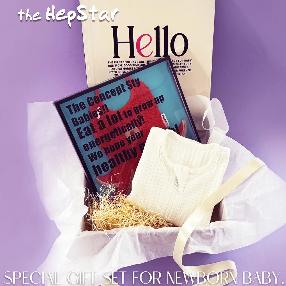 theHepStarスタイ＆スワドルギフトセット