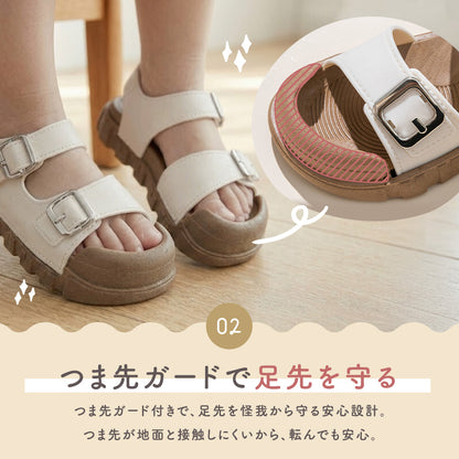 キッズナチュラルサンダル