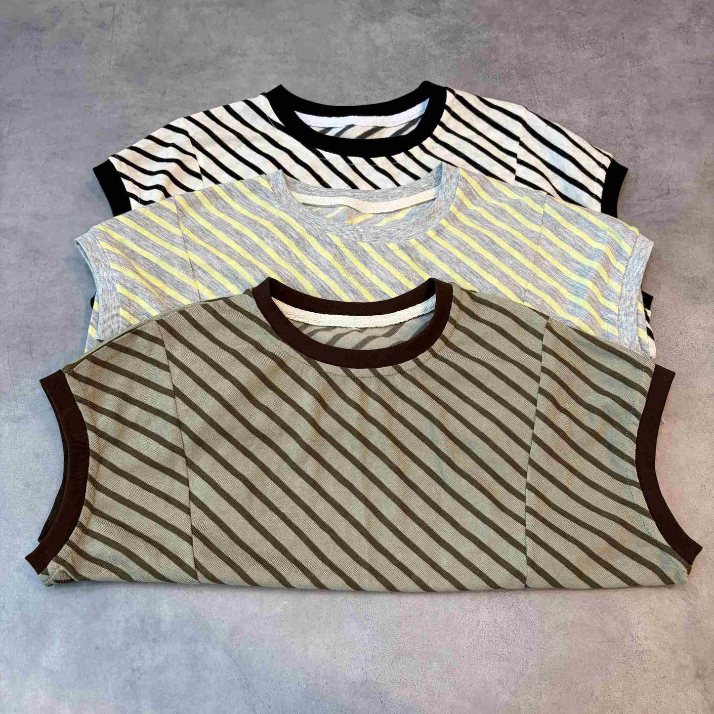 キッズキャンディーストライプTシャツ