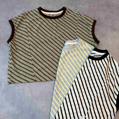 キッズキャンディーストライプTシャツ