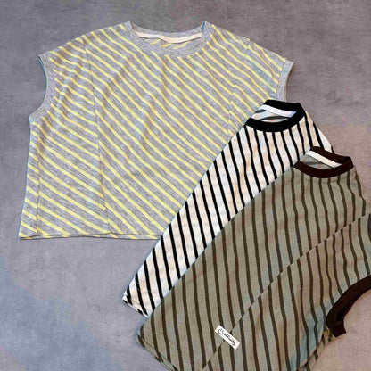キッズキャンディーストライプTシャツ