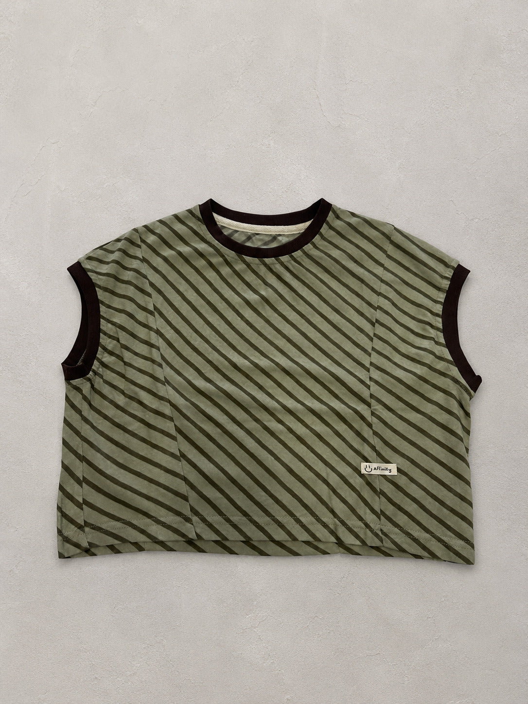 キッズキャンディーストライプTシャツ