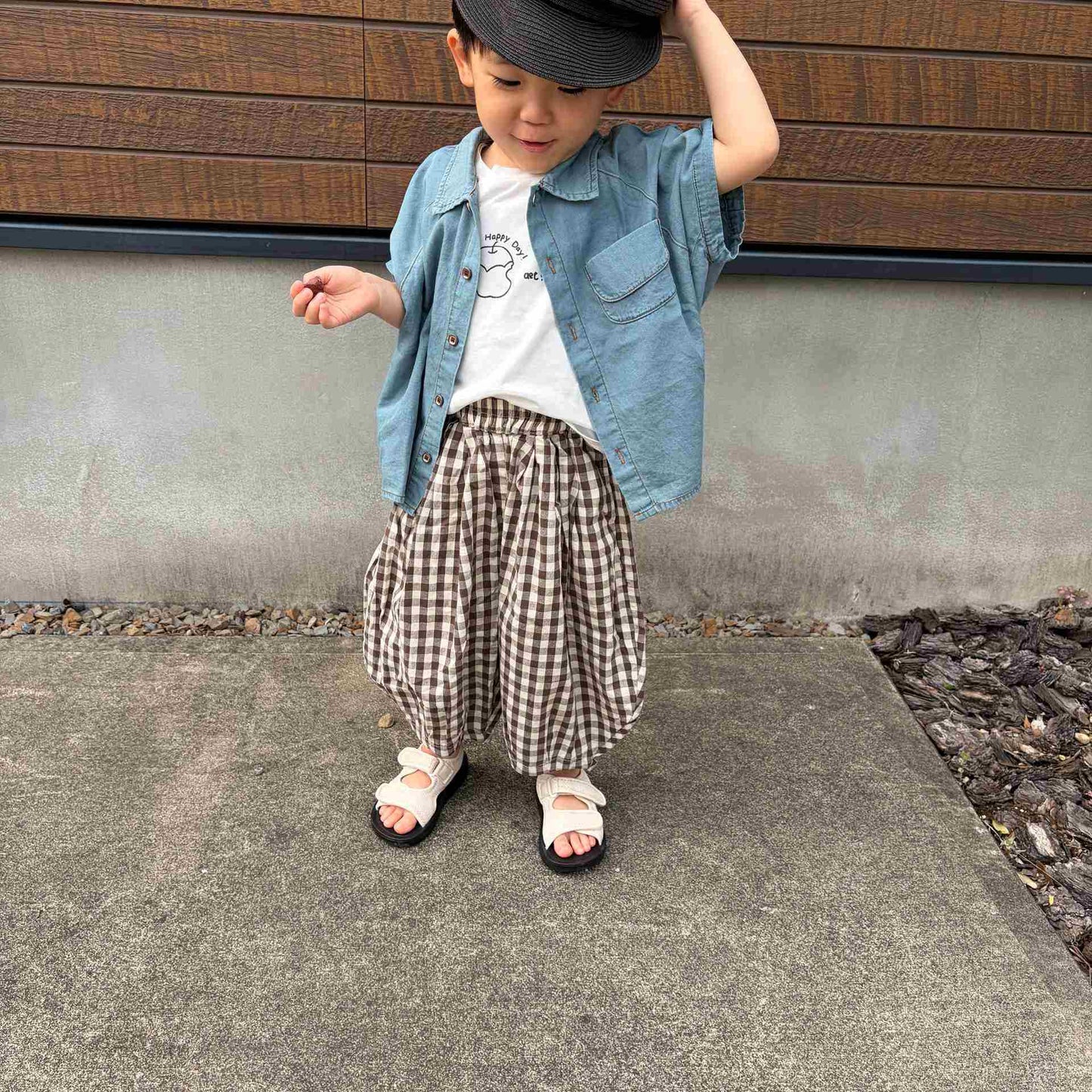 キッズデニムシャツ