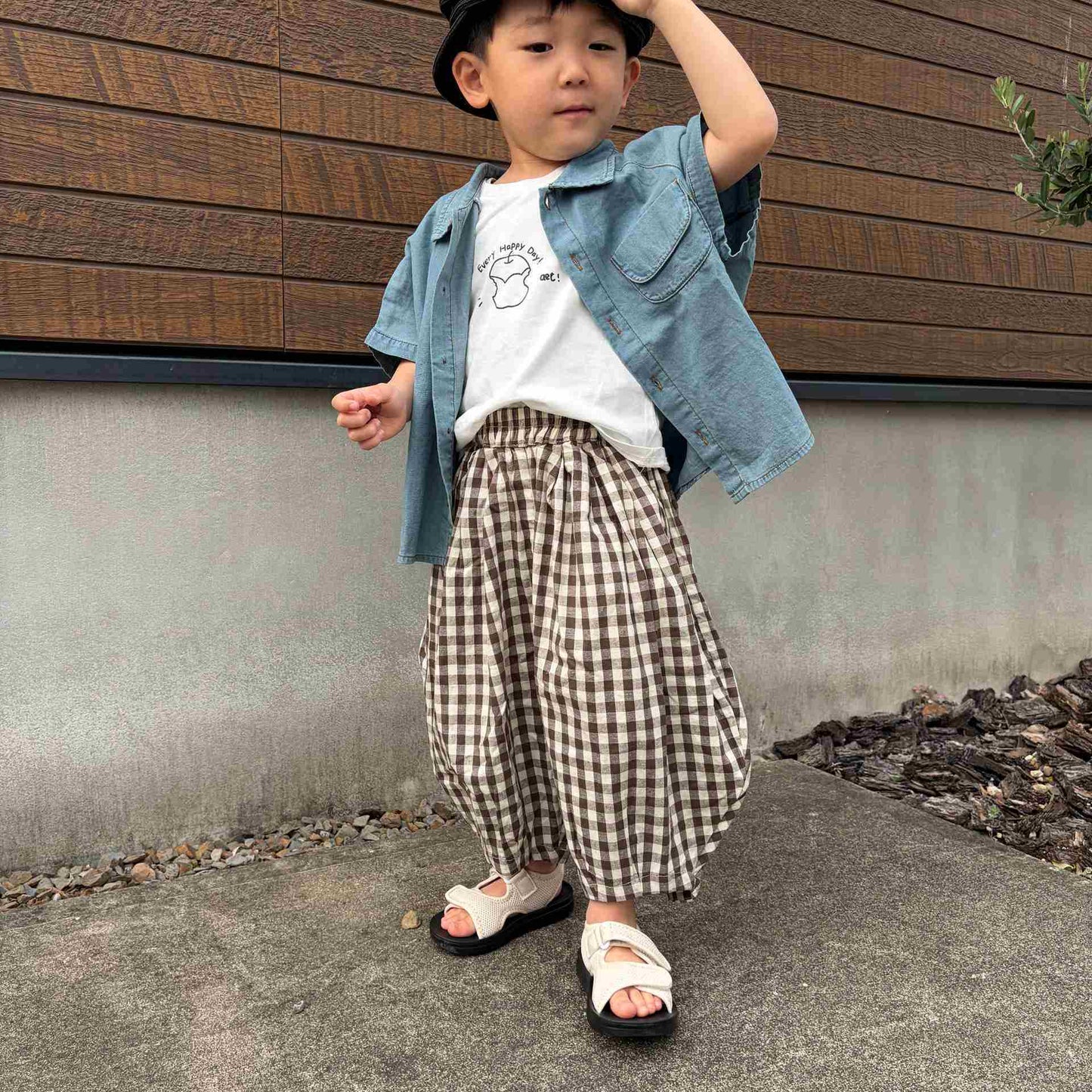 キッズデニムシャツ