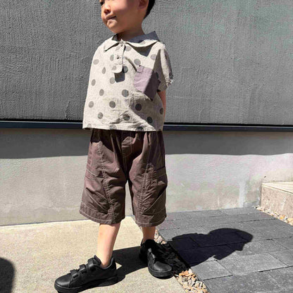 キッズステッチワイドパンツ