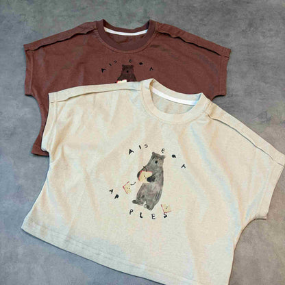 キッズくまTシャツ