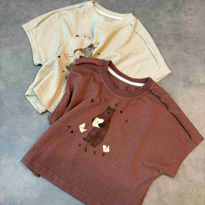 キッズくまTシャツ
