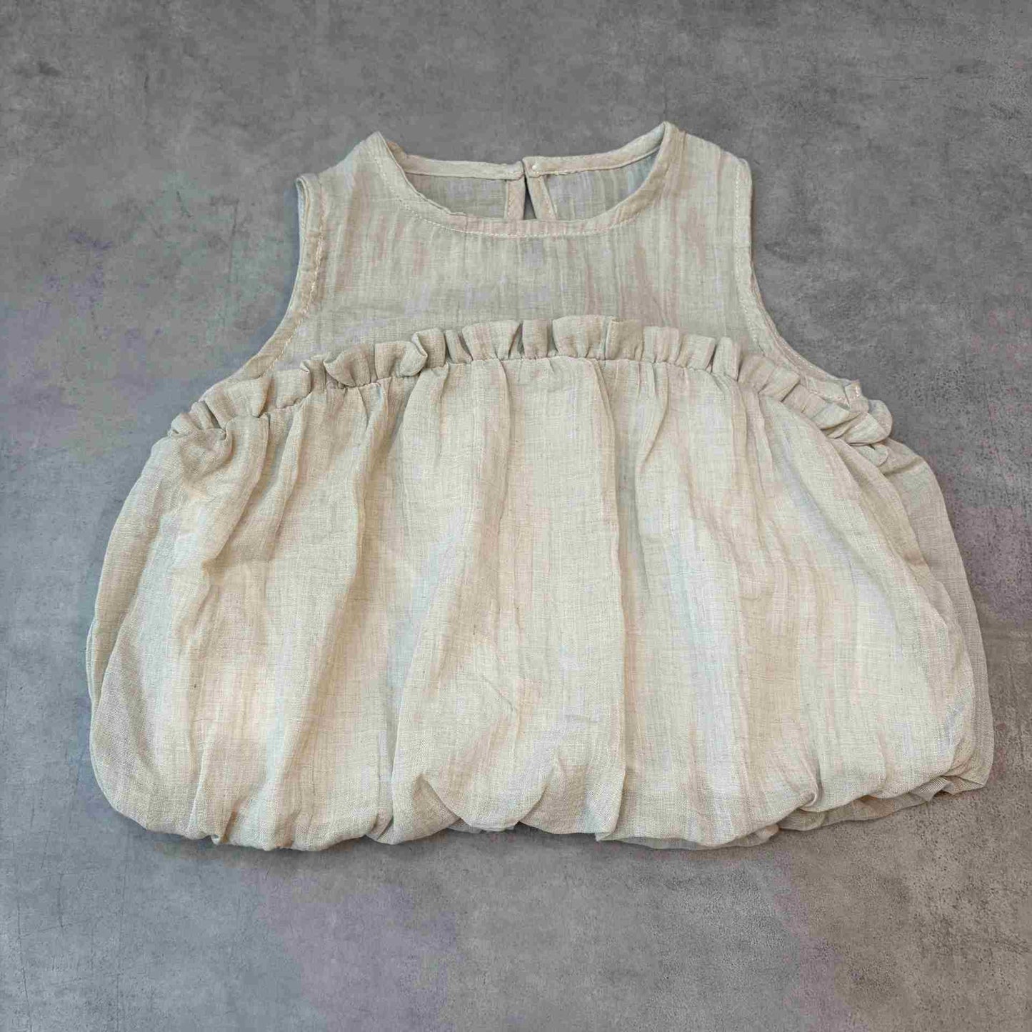 キッズバブルヘムトップス