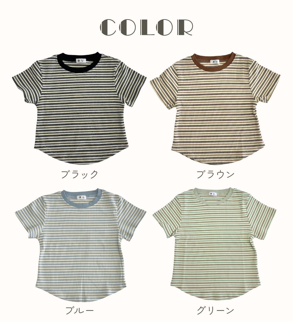 キッズレトロボーダーT