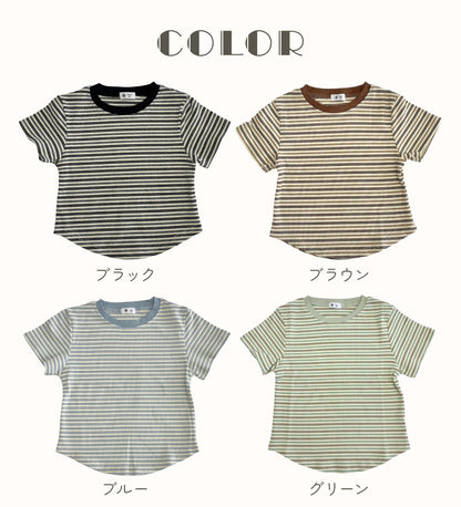 キッズレトロボーダーT