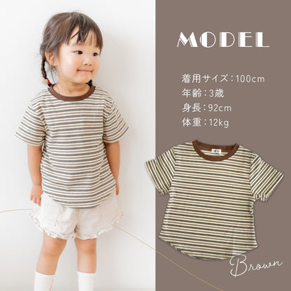 キッズレトロボーダーT