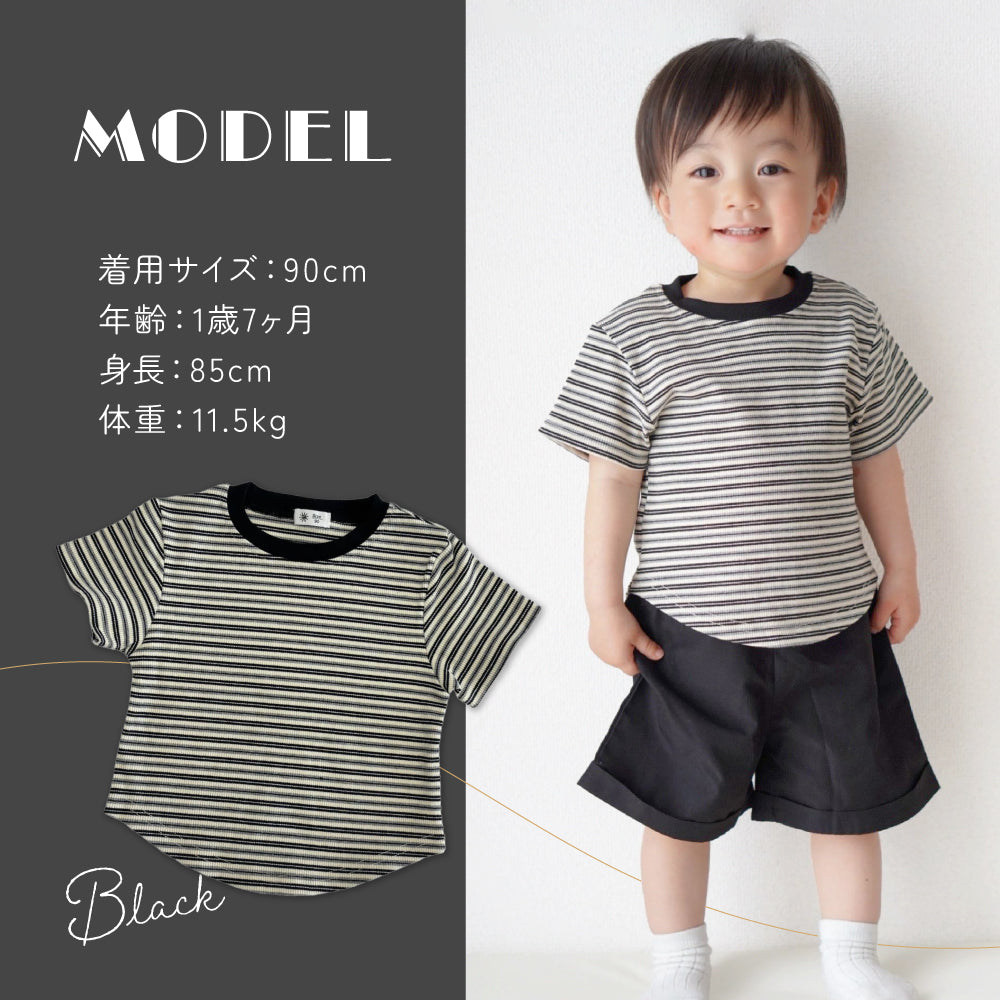 キッズレトロボーダーT