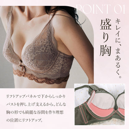レースブラショーツセット