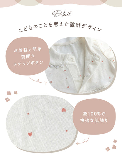 ハートドットワンピース