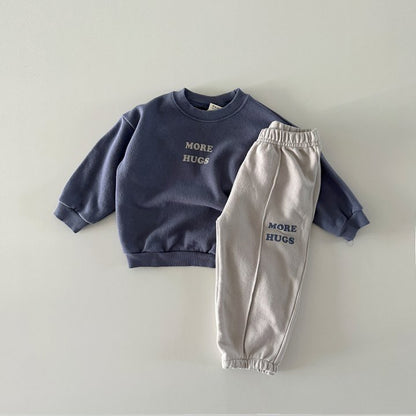 キッズ配色スウェットセット